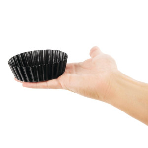 Tief gewelltes Antihaft-Quiche-Form - Ø 100mm - Vogue