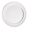 Aluminium-Pizzablech mit breitem Rand - Ø200mm - Vogue - Fourniresto