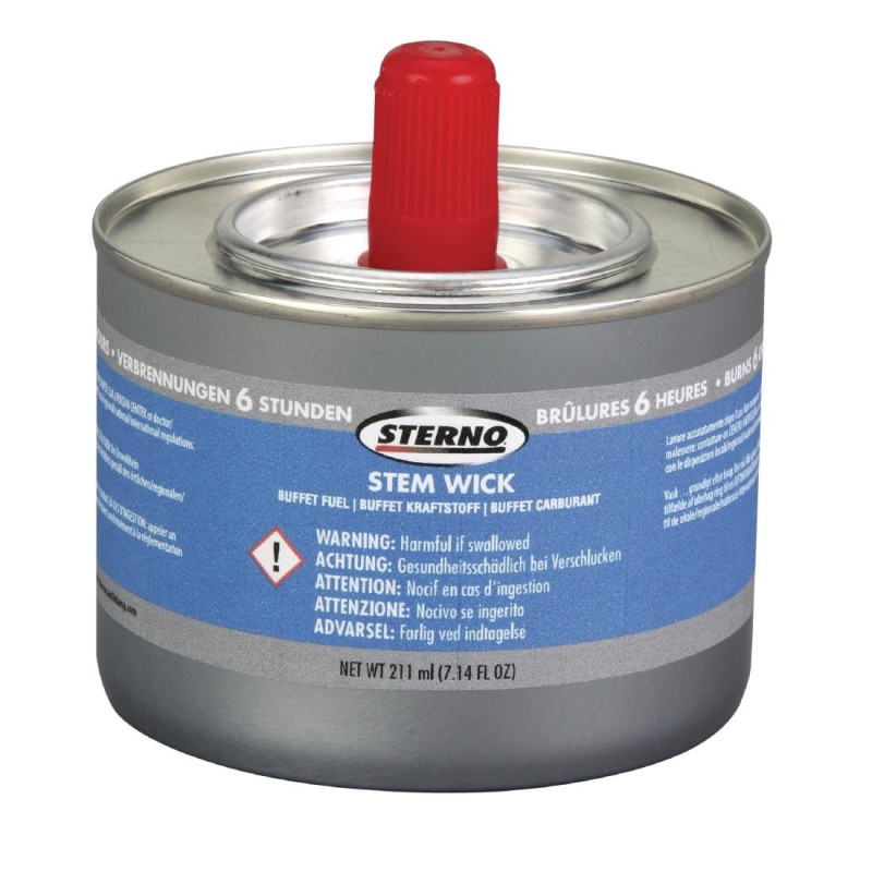 Sterno Liquid Superwick 6 Hour Sterno - Pack of 12 - Sterno - Fourniresto Sterno Liquid Superwick 6 Hour Sterno - Pack of 12 - Sterno - Fourniresto