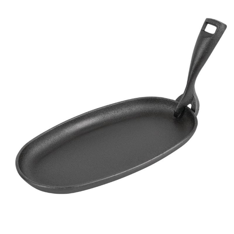 Oval cast iron dish 240x140mm - Olympia - Fourniresto Oval cast iron dish 240x140mm - Olympia - Fourniresto