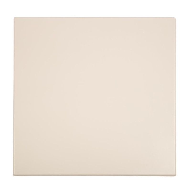 White Square Table Top - L 600 x W 600mm - Bolero White Square Table Top - L 600 x W 600mm - Bolero