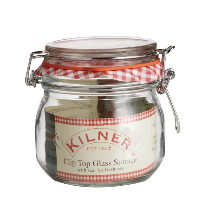 Einmachglas mit Clip - 0,5L - FourniResto - Fourniresto Einmachglas mit Clip - 0,5L - FourniResto - Fourniresto
