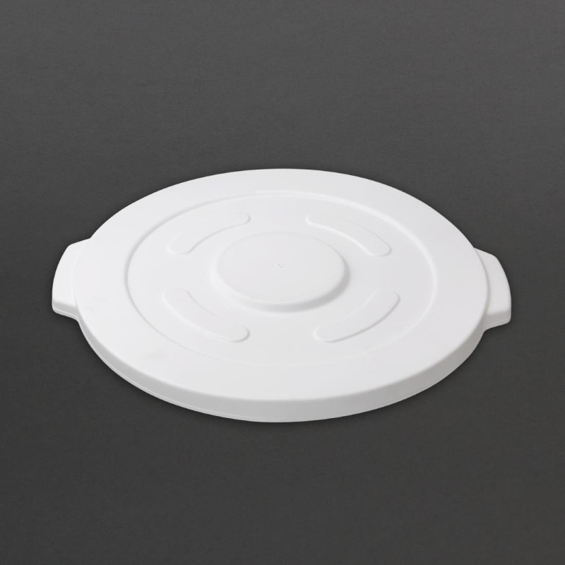 Couvercle Pour Conteneur Rond Blanc 76L - Vogue - Fourniresto Couvercle Pour Conteneur Rond Blanc 76L - Vogue - Fourniresto