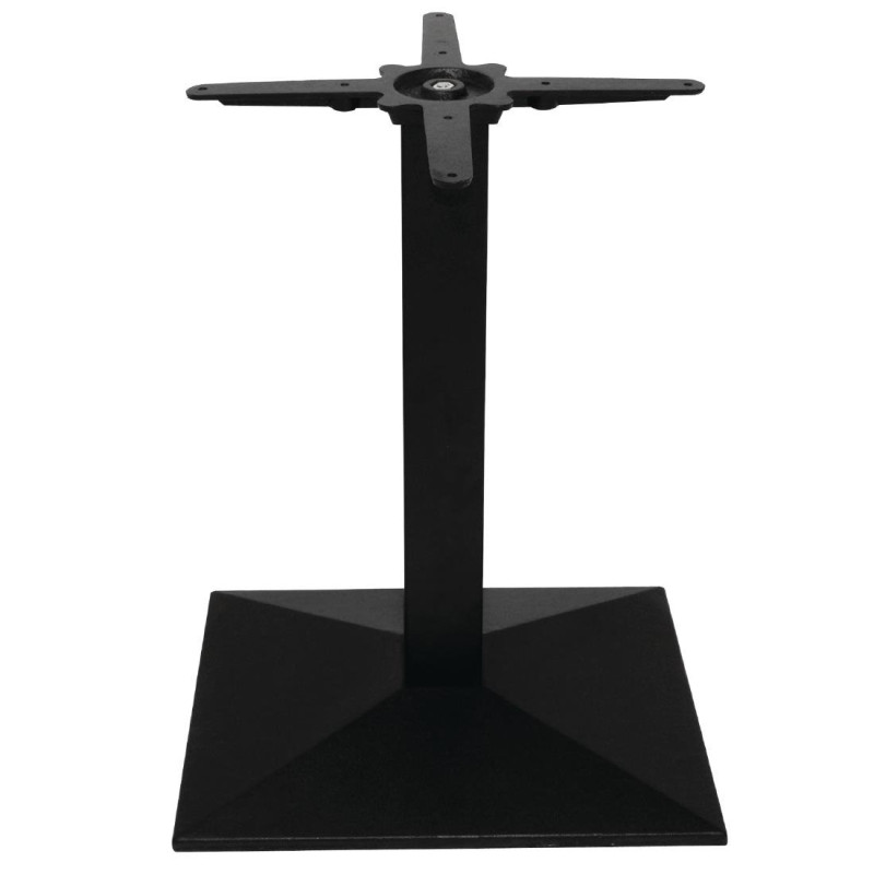 Pied Rectangulaire en Fonte - L 550 x P 400 mm - Bolero Pied Rectangulaire en Fonte - L 550 x P 400 mm - Bolero