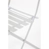 Stuhl für die Terrasse aus Stahl - Grau - Set von 2 - Bolero - Fourniresto