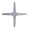 Quadratischer Tischfuß aus Edelstahl - L 400mm - Bolero