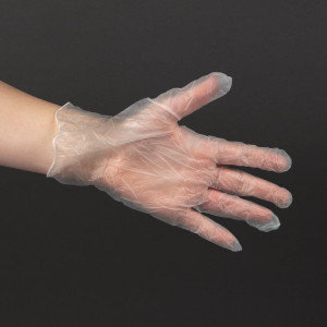 Ungepuderte Latexhandschuhe S - Packung mit 100 - FourniResto - Fourniresto