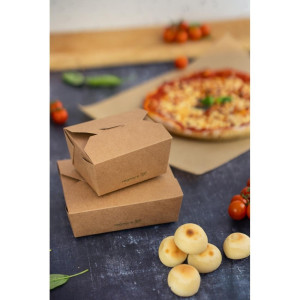 Lebensmittelkartons Nr. 5 - 1,05L - Packung mit 150 - Vegware