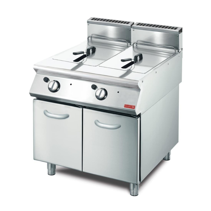 Fritteuse Gas 2 x 13 L - B 700 mm - Gastro M Fritteuse Gas 2 x 13 L - B 700 mm - Gastro M