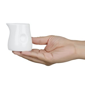 Wabenförmiger Milchtopf 70ml - Set mit 6 - Olympia - Fourniresto