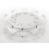 Klappbarer runder Tisch - Bolero - Fourniresto