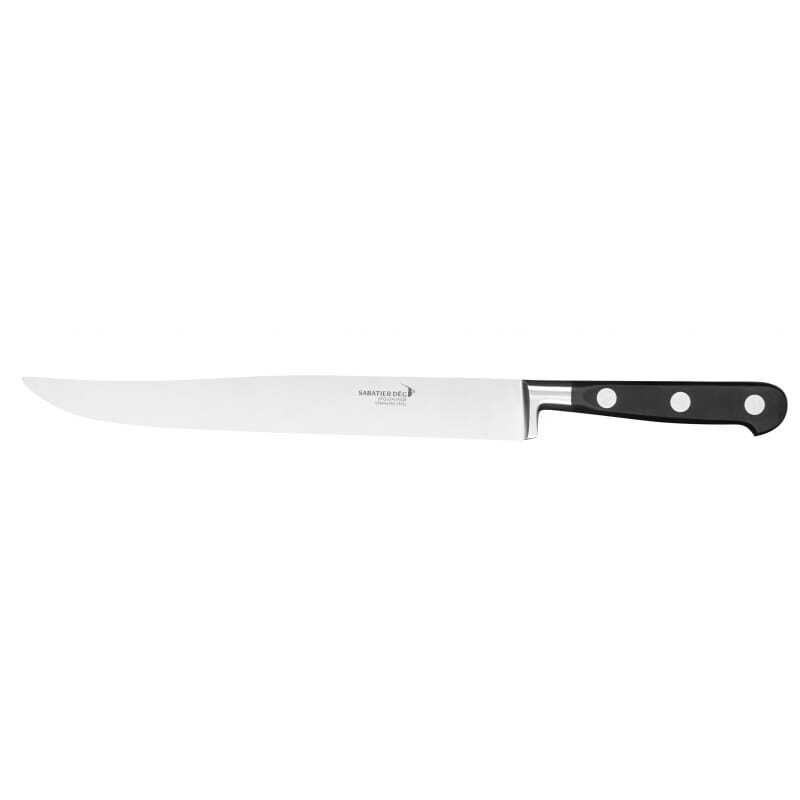 Couteau Tranchelard Yatagan Idéal 22 cm professionnel de la marque Déglon Couteau Tranchelard Yatagan Idéal 22 cm professionnel de la marque Déglon