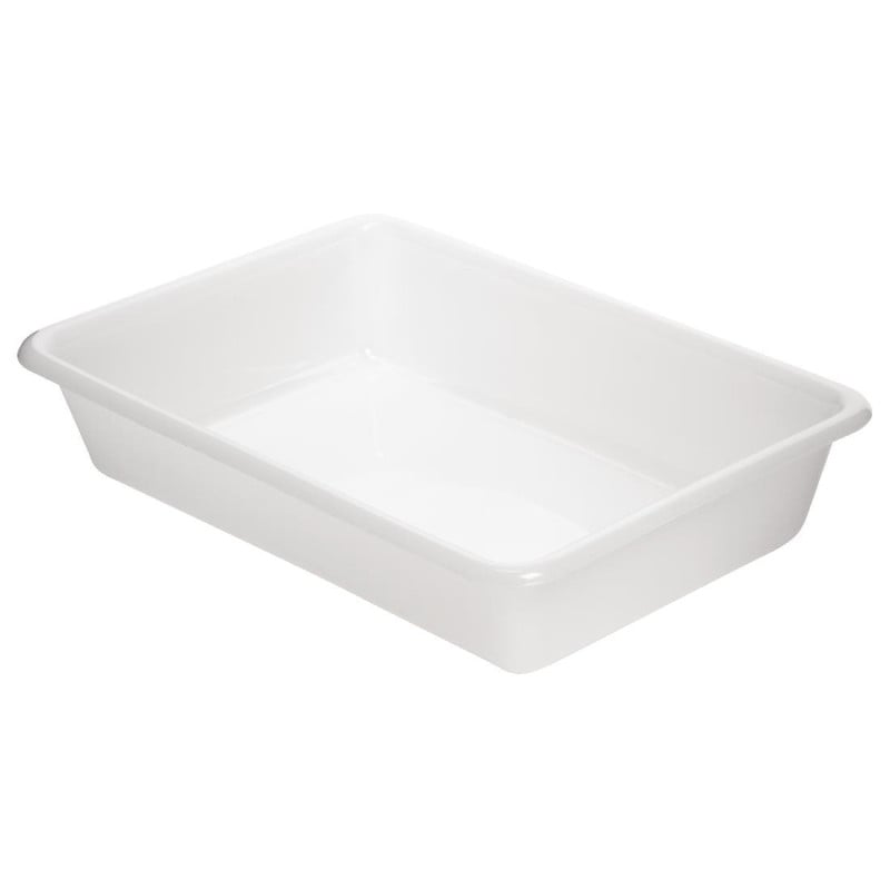 Bac Alimentaire Peu Profond Transparent 485Mm - Araven - Fourniresto Bac Alimentaire Peu Profond Transparent 485Mm - Araven - Fourniresto