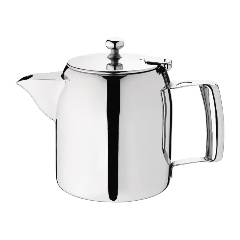 Stainless Steel Cosmos Teapot 570ml - Olympia - Fourniresto Stainless Steel Cosmos Teapot 570ml - Olympia - Fourniresto