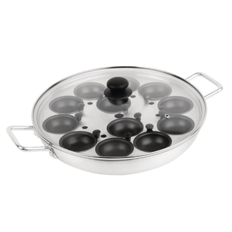 Eier-Pocheuse aus Aluminium - Ø 350 mm - Vogue Eier-Pocheuse aus Aluminium - Ø 350 mm - Vogue