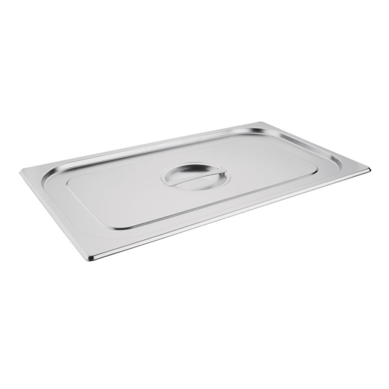 GN 1/1 stainless steel lid - Vogue - Fourniresto GN 1/1 stainless steel lid - Vogue - Fourniresto