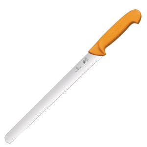 Gezacktes Tranchiermesser - L 255 mm - FourniResto