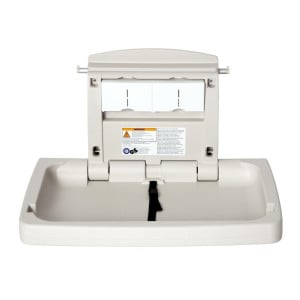 Horizontale Wickeltisch aus Polypropylen - Rubbermaid