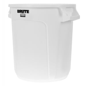 Brute Weißer Sammler - 37,9L - Rubbermaid