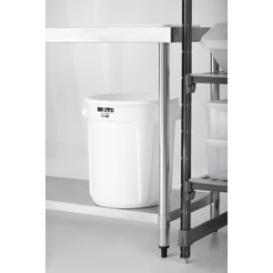 Brute Weißer Sammler - 37,9L - Rubbermaid