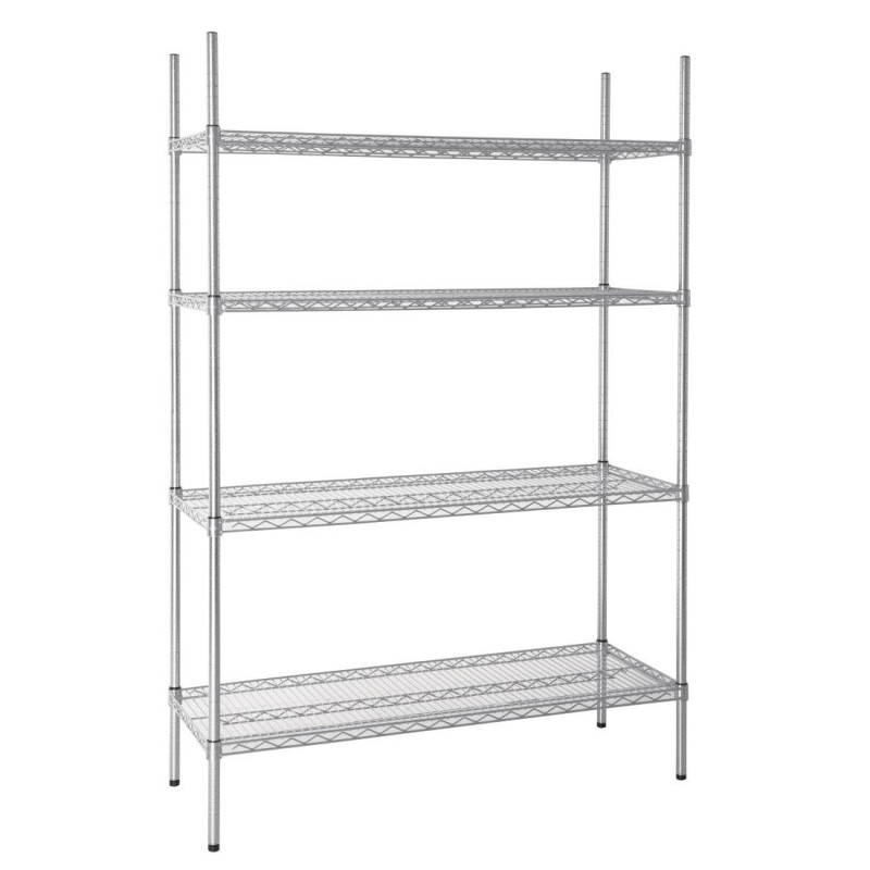 Modular Shelf 4 Levels - W 1220 x D 457mm - Vogue Modular Shelf 4 Levels - W 1220 x D 457mm - Vogue