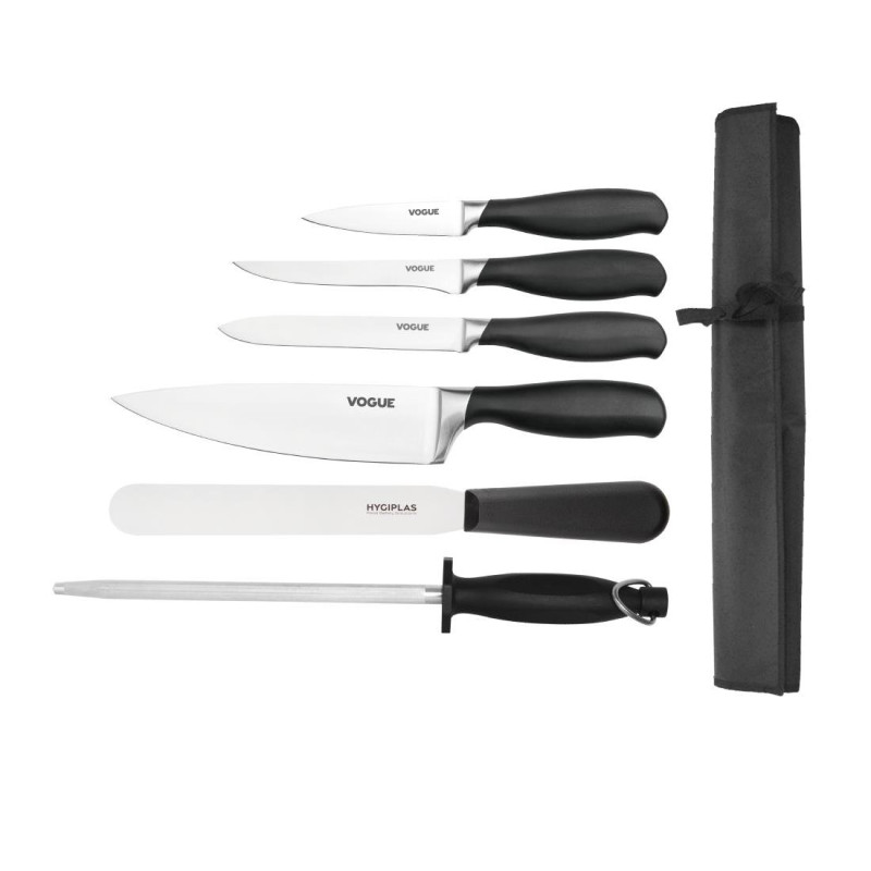 Messer-Set 6-teilig Soft Grip - Vogue Messer-Set 6-teilig Soft Grip - Vogue