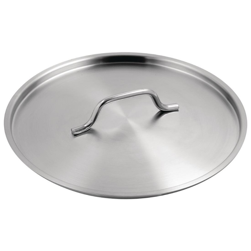 Stainless Steel Pan Lid - Ø 300mm - Vogue Stainless Steel Pan Lid - Ø 300mm - Vogue
