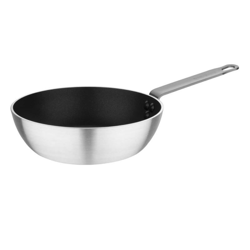 Non-stick Conical Saute Pan - Ø 240mm - Vogue Non-stick Conical Saute Pan - Ø 240mm - Vogue