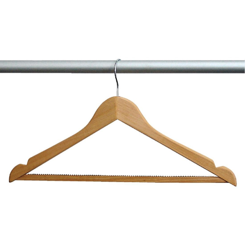 Cintre En Bois Standard - Lot de 10 - Bolero - Fourniresto Cintre En Bois Standard - Lot de 10 - Bolero - Fourniresto