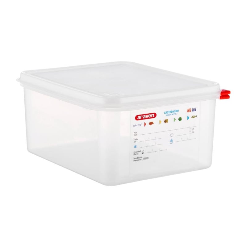 Boîte alimentaire GN1/2 10L - Araven - Fourniresto Boîte alimentaire GN1/2 10L - Araven - Fourniresto