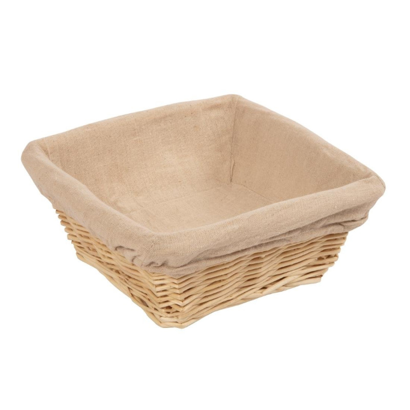 Square Wicker Basket - L 230 mm - Olympia Square Wicker Basket - L 230 mm - Olympia