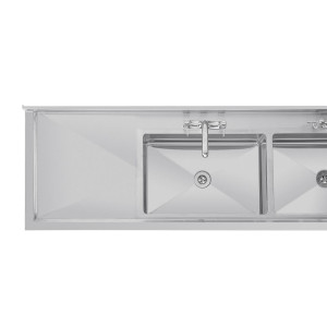 Stainless Steel Sink - L 2400 x D 600 mm - Vogue
