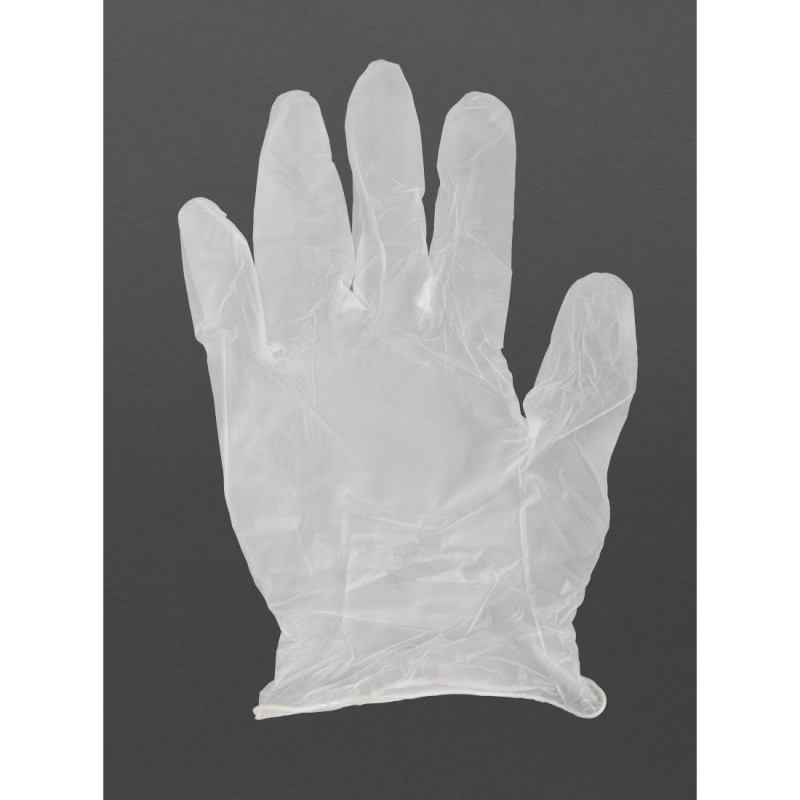 Gants en Vinyle Non Poudrés - Taille M - Vogue Gants en Vinyle Non Poudrés - Taille M - Vogue