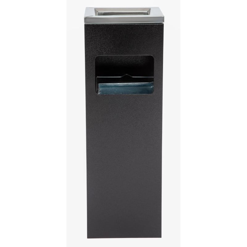 Aschenbecher Mülleimer Kubisch - 10L - Bolero