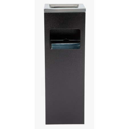 Aschenbecher Mülleimer Kubisch - 10L - Bolero
