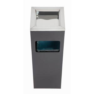 Aschenbecher Mülleimer Kubisch - 10L - Bolero