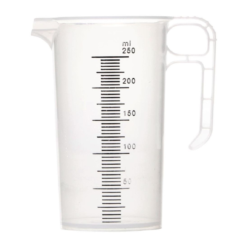 Measuring Jug in Polypropylene - 250 ml - Gastronoble Measuring Jug in Polypropylene - 250 ml - Gastronoble