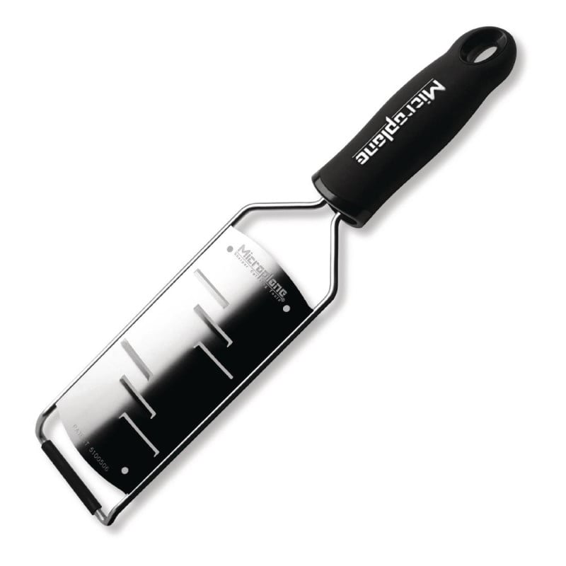 Gourmet Reibe Rasierer Schwarz Microplane - Präzision & Haltbarkeit Gourmet Reibe Rasierer Schwarz Microplane - Präzision & Haltbarkeit