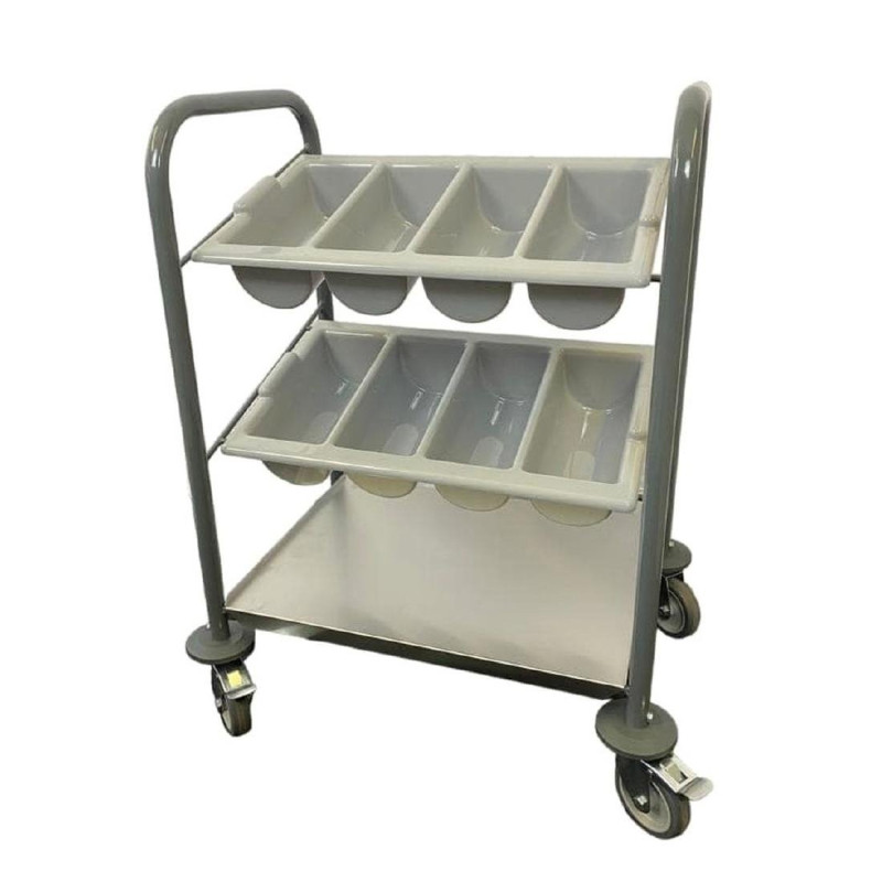 Cutlery Trolley Steel Craven: Robust and Practical Cutlery Trolley Steel Craven: Robust and Practical