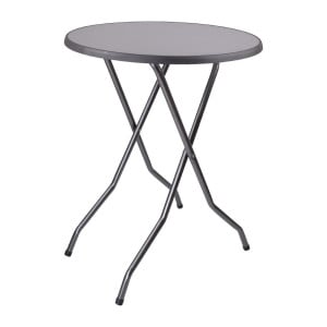 Runder, klappbarer Stehtisch 85 cm, designorientiert und robust