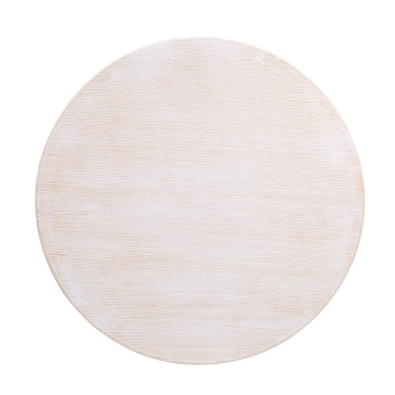 Round White Vintage Table Top 600 mm Bolero DY729 Round White Vintage Table Top 600 mm Bolero DY729
