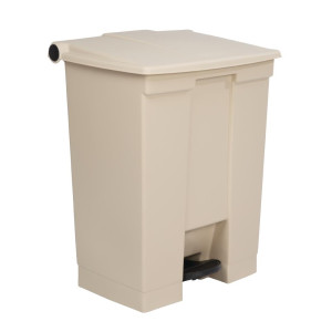 Beige Tretmülleimer 68 L Rubbermaid Step-On: Qualität und Praktikabilität