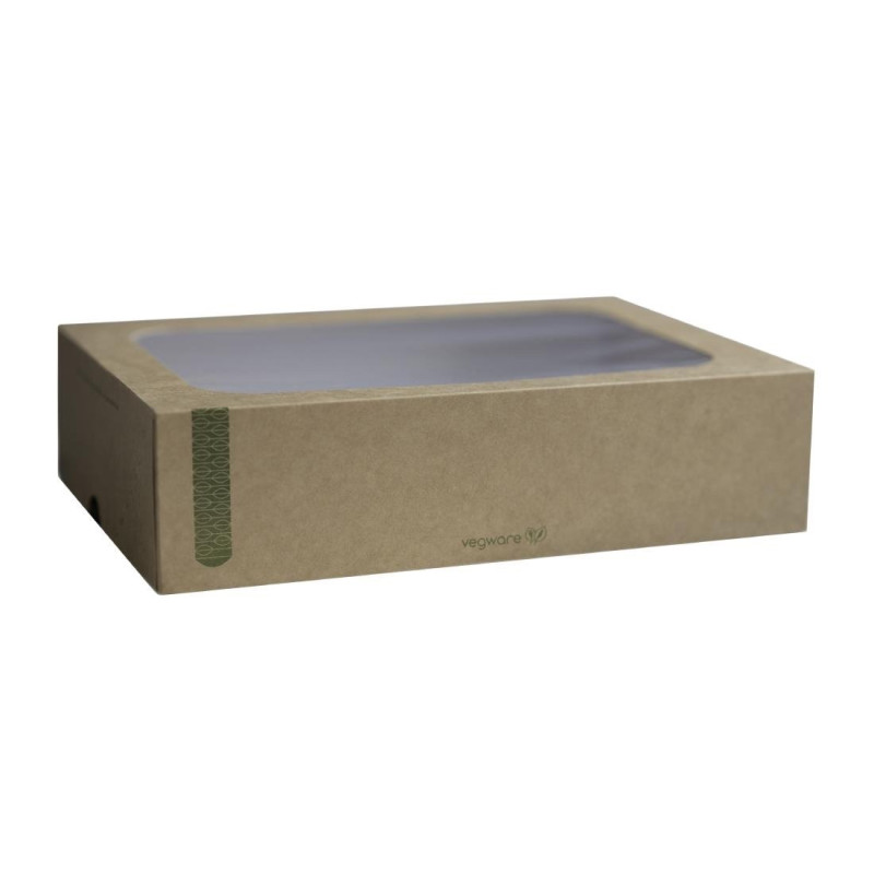 Kompostierbare Standard-Boxen | Vegware - Packung mit 50 Kompostierbare Standard-Boxen | Vegware - Packung mit 50