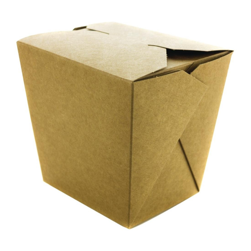 Boîtes à Pâtes Kraft 1 L - Lot de 400 Vegware BIO Boîtes à Pâtes Kraft 1 L - Lot de 400 Vegware BIO