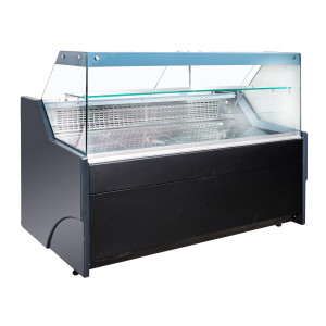 Kühlvitrine Wesley 1.5 Schwarz 130 L - CombiSteel