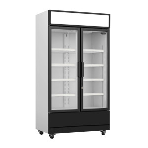 Getränkekühlschrank mit 2 Glastüren 670 L CombiSteel - Professioneller Kühlschrank