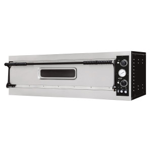 Pizzaofen mit 1 Kammer - 3 Pizzen - 400 V - CombiSteel