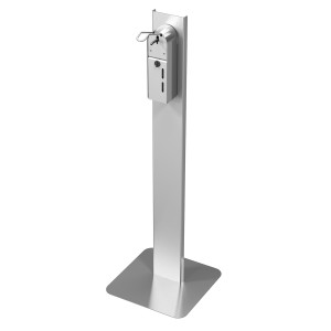 Desinfektionsstation mit Ellbogenbedienungsspender