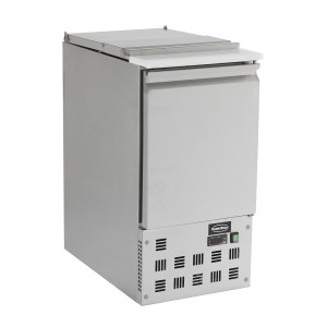 Kühlvitrine mit 1 Tür - 109 L - 3 GN 1/1 Behälter