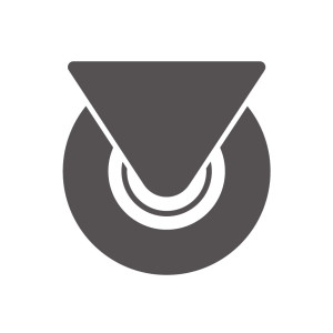 Räder für Tisch - Set mit 6 - CombiSteel